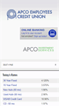 Mobile Screenshot of apcocu.org